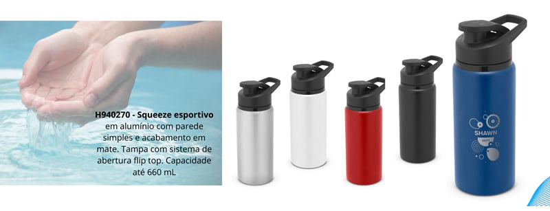 Squeeze de 660 ml Personalizado para Brinde H940270