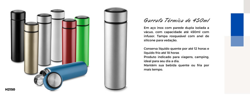 Garrafa Térmica Personalizada H2150