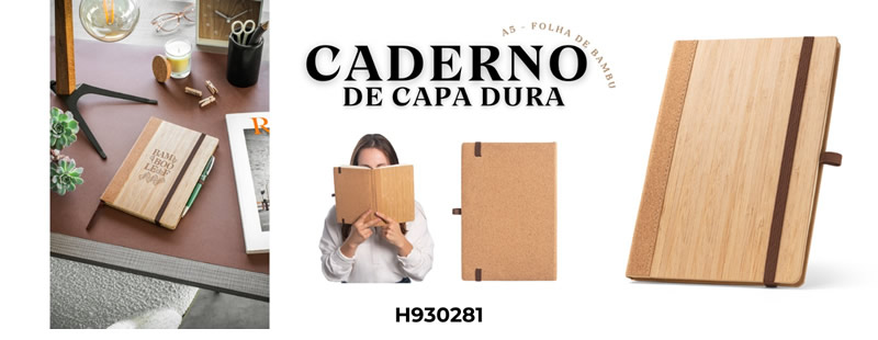 Caderno Capa Dura Personalizada H930281