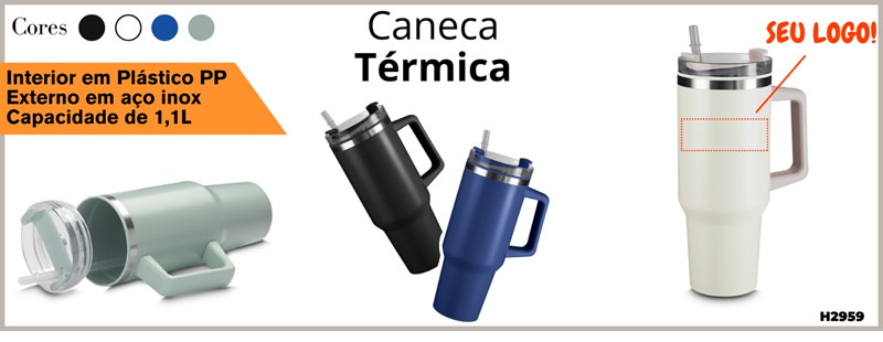 Caneca Térmica Personalizada H2959