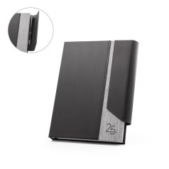 Agenda A5 em PU reciclado e 300D rPET 2025 Personalizado H660214