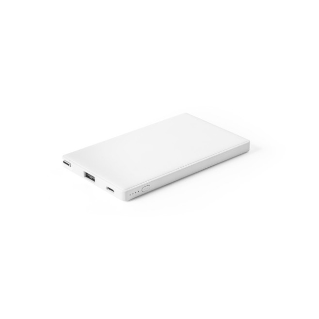 Bateria portátil em ABS 100% reciclado e bateria em lítio 4.000 mAh Personalizado  - H970163