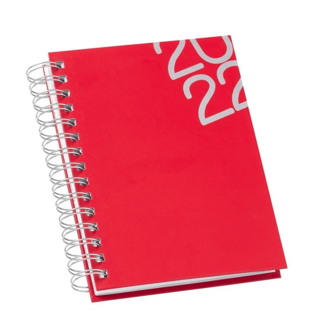 Agenda Diária 2022 Wire-o Para Brinde Personalizado H2087