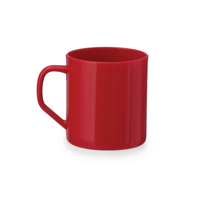 Caneca plástica de 400ml personalizada para brinde - H2861