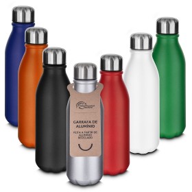 Garrafa em Alumínio de 550ml Personalizada