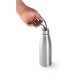 Squeeze em aço inox (90% reciclado) com pega com padrão 710 mL