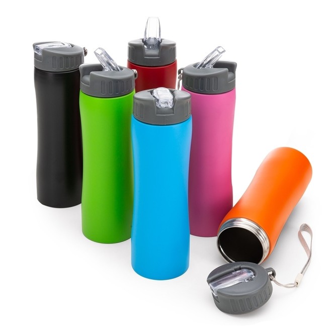 Squeeze Inox 600ml Personalizado para Brinde - H2971